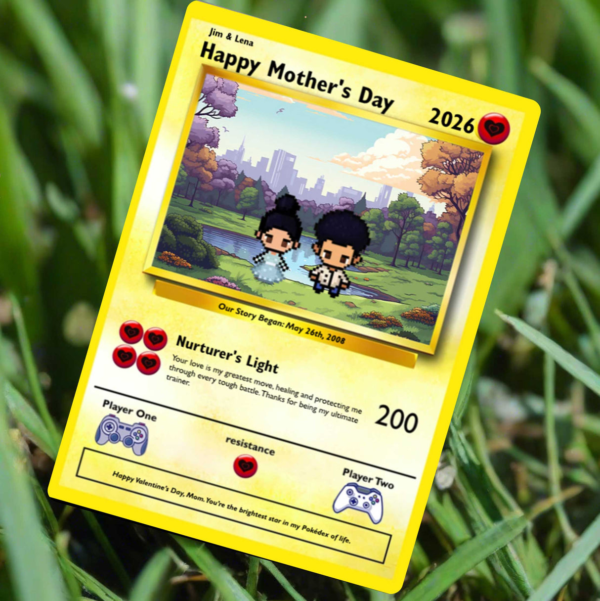 Son to Mom Card - Build Your Own