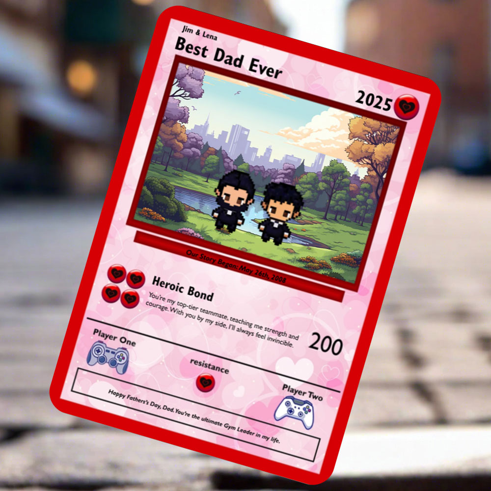 Son to Dad Card - Build Your Own