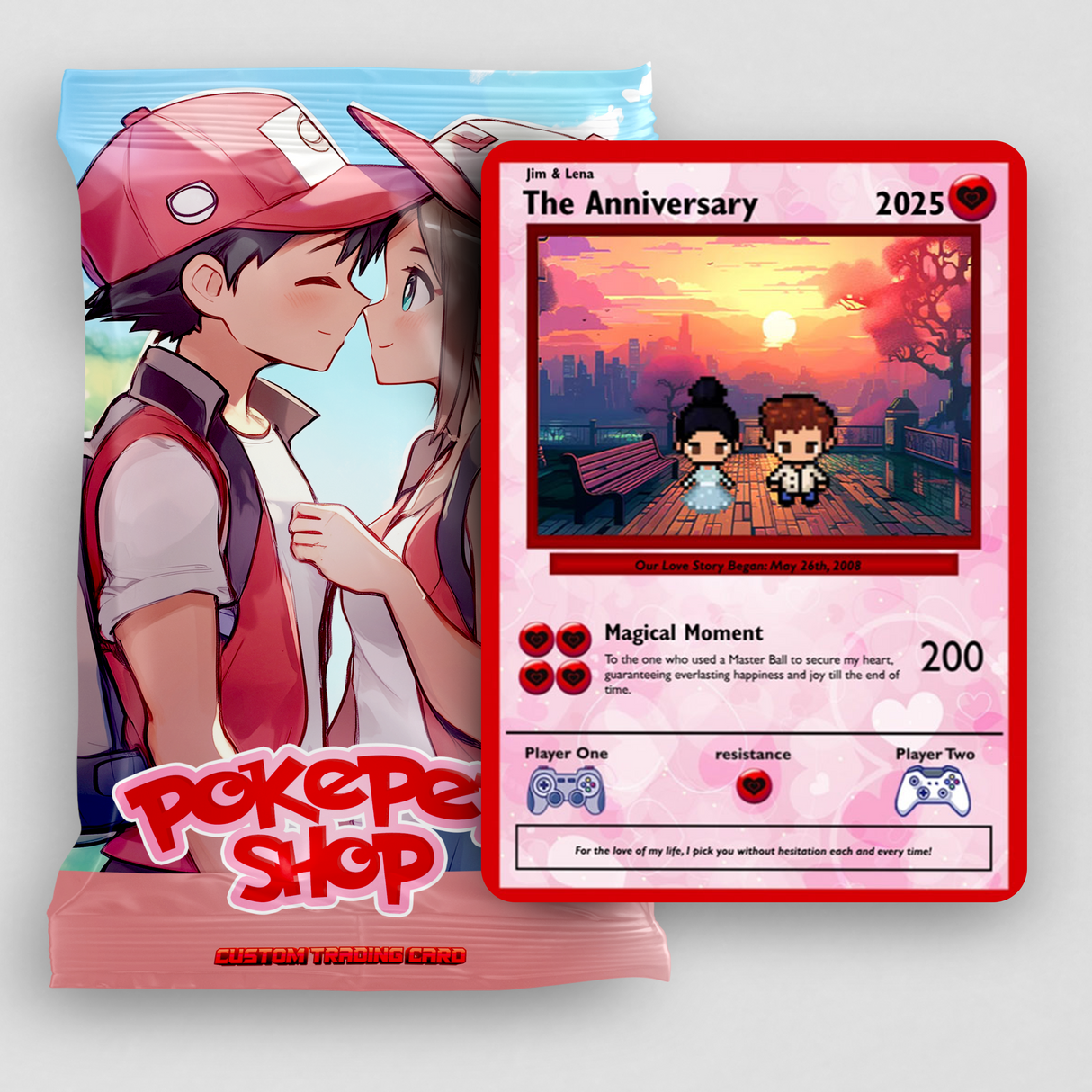 Couples/Anniversary Card - Build Your Own (korean)