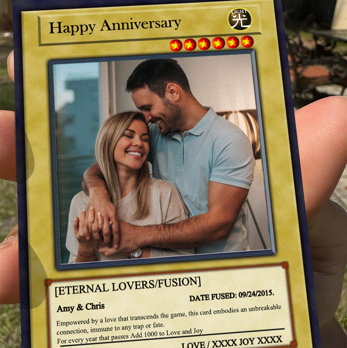 Yu-Gi-Love Anniversary Card - Photo