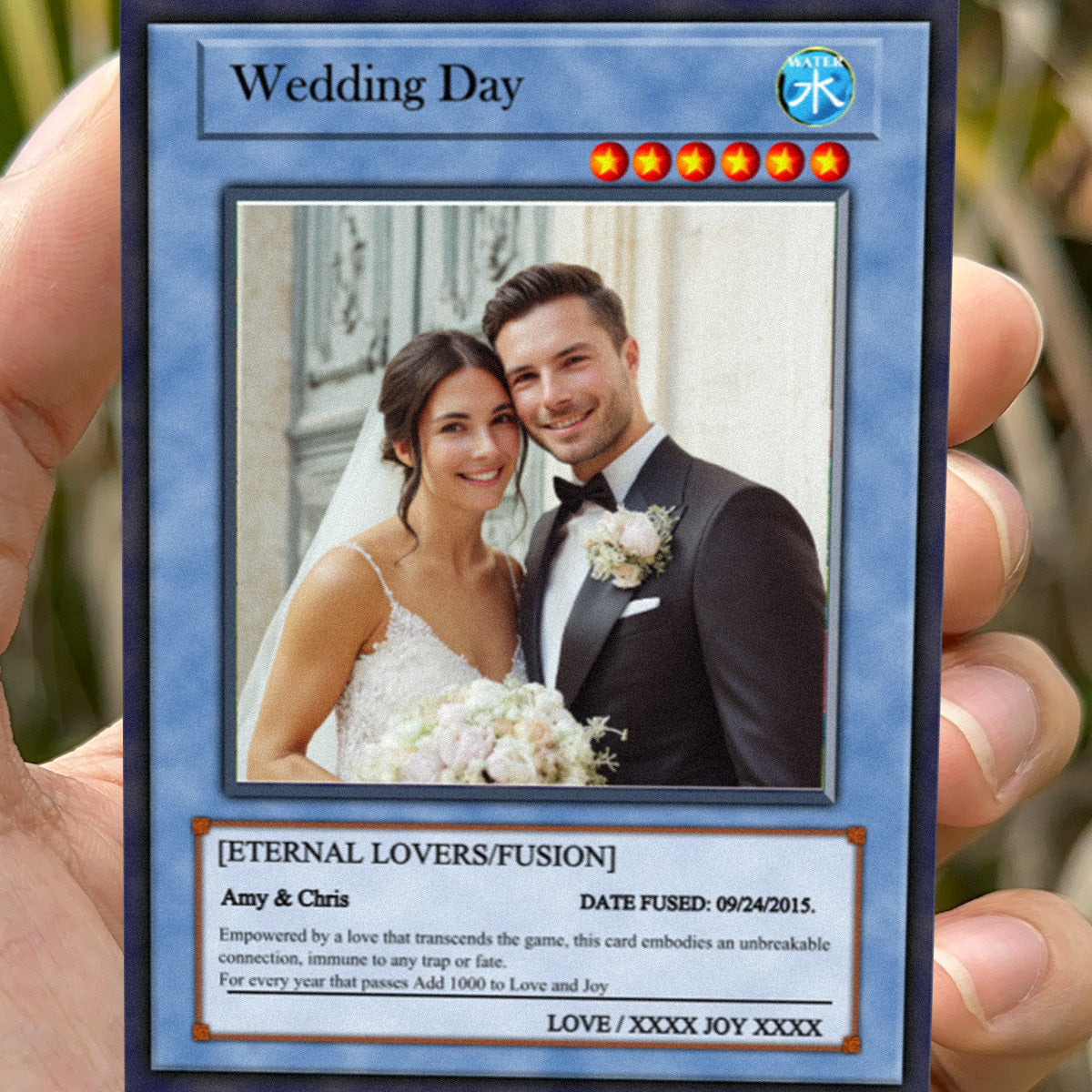 Yu-Gi-Love Wedding Card - Photo