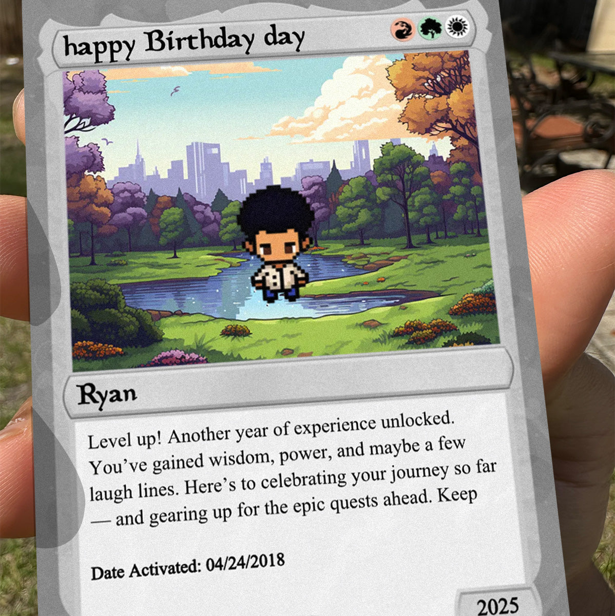 Love The Gathering Birthday Card - Build Your Own