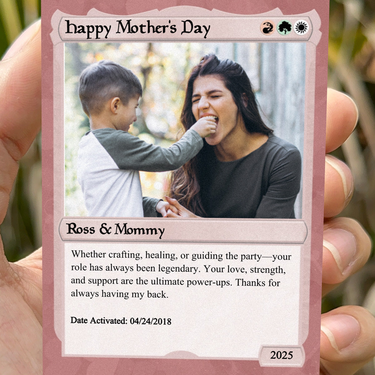 Love The Gathering Mother's day Card - Photo
