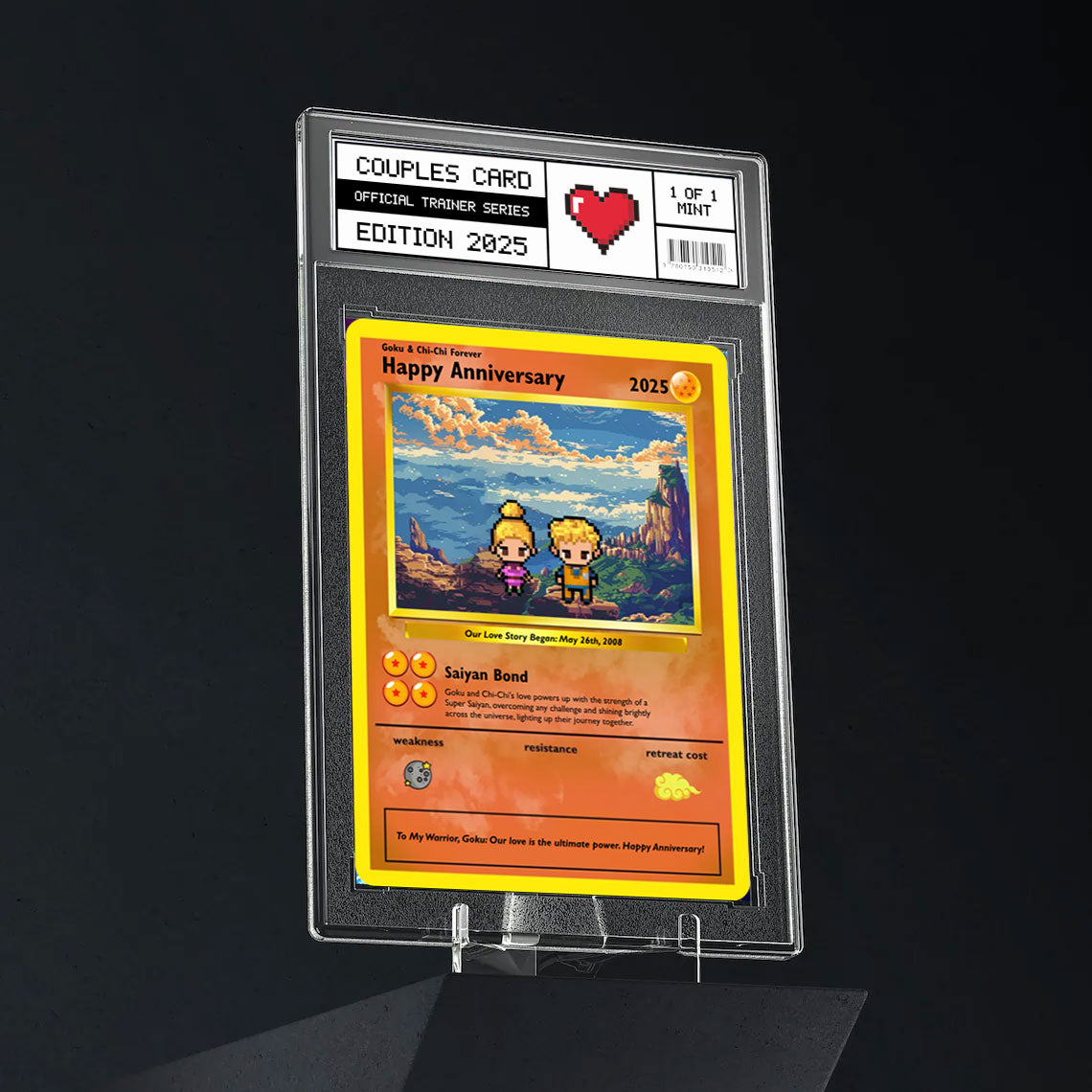 Super Saiyan Love Card - Build Your Own