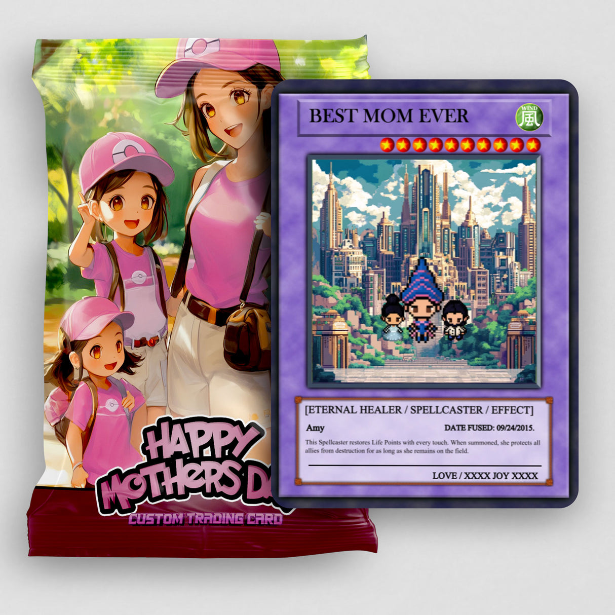 Yu-gi Love For Mom Card - Build Your Own