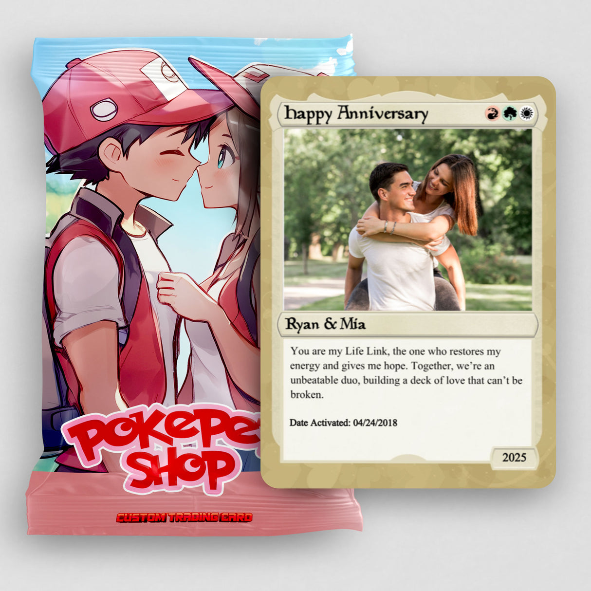 Love The Gathering Anniversary Card - Photo