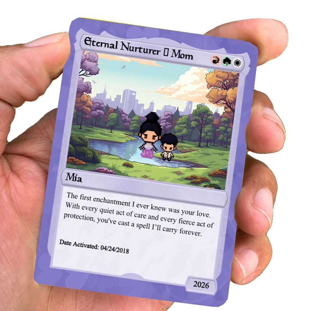 Love The Gathering For Mom Card - Build Your Own