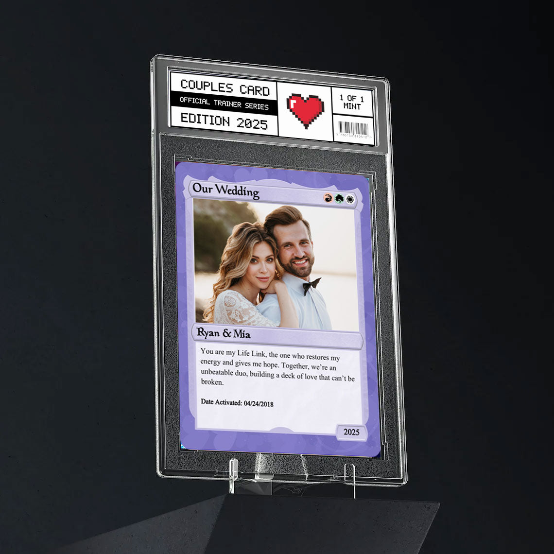 Love The Gathering Wedding Card  - Photo