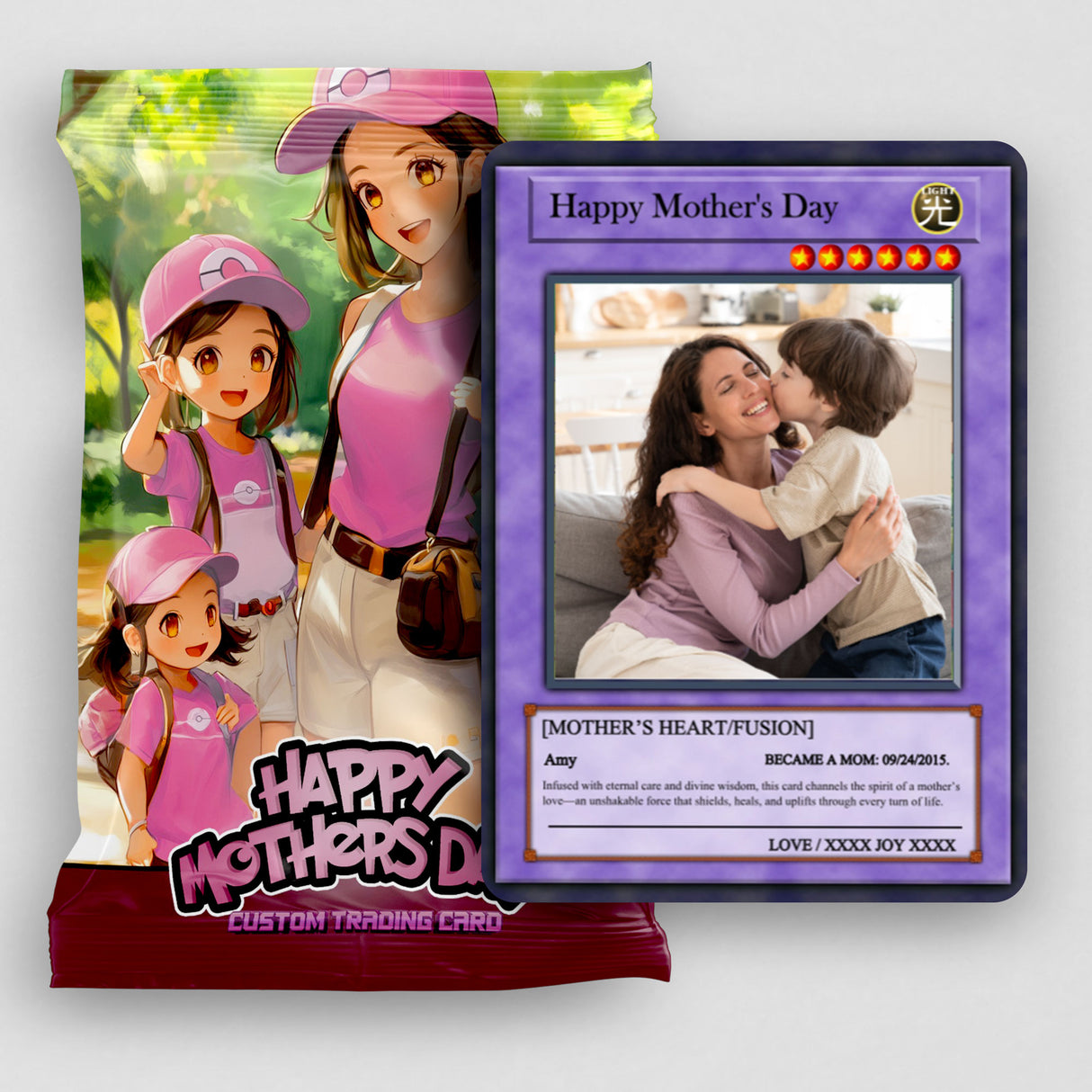 Yu-Gi-Love Mother's Day Card - Photo