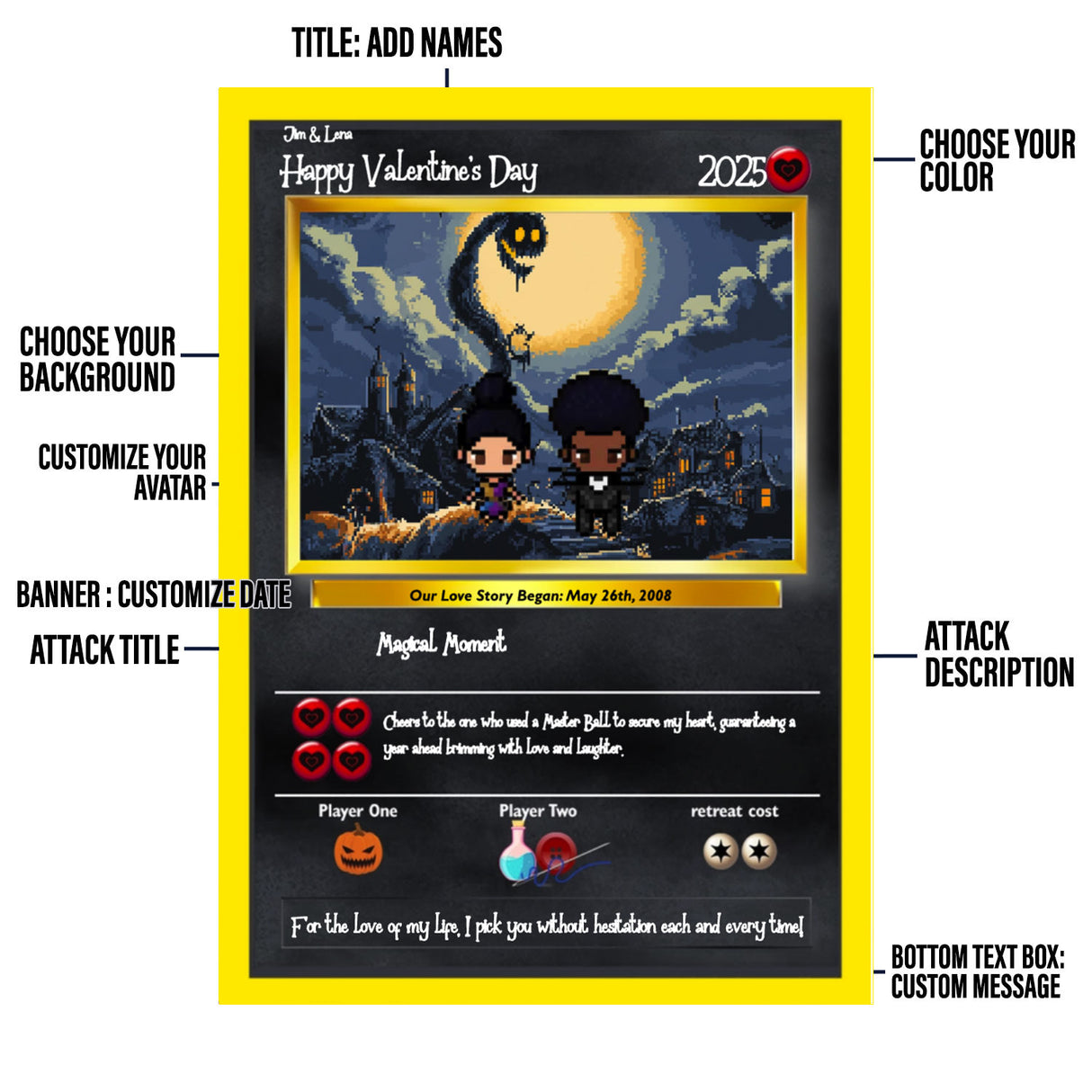 Nightmare Love Vday - Build Your Own"