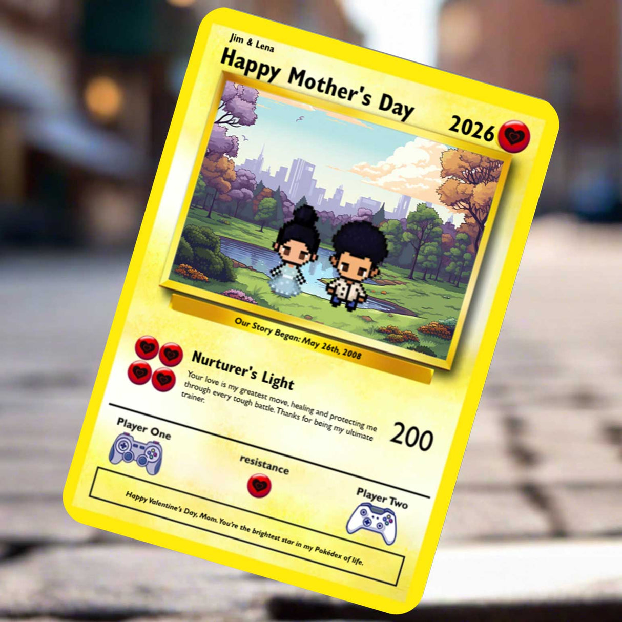 Son to Mom Card - Build Your Own