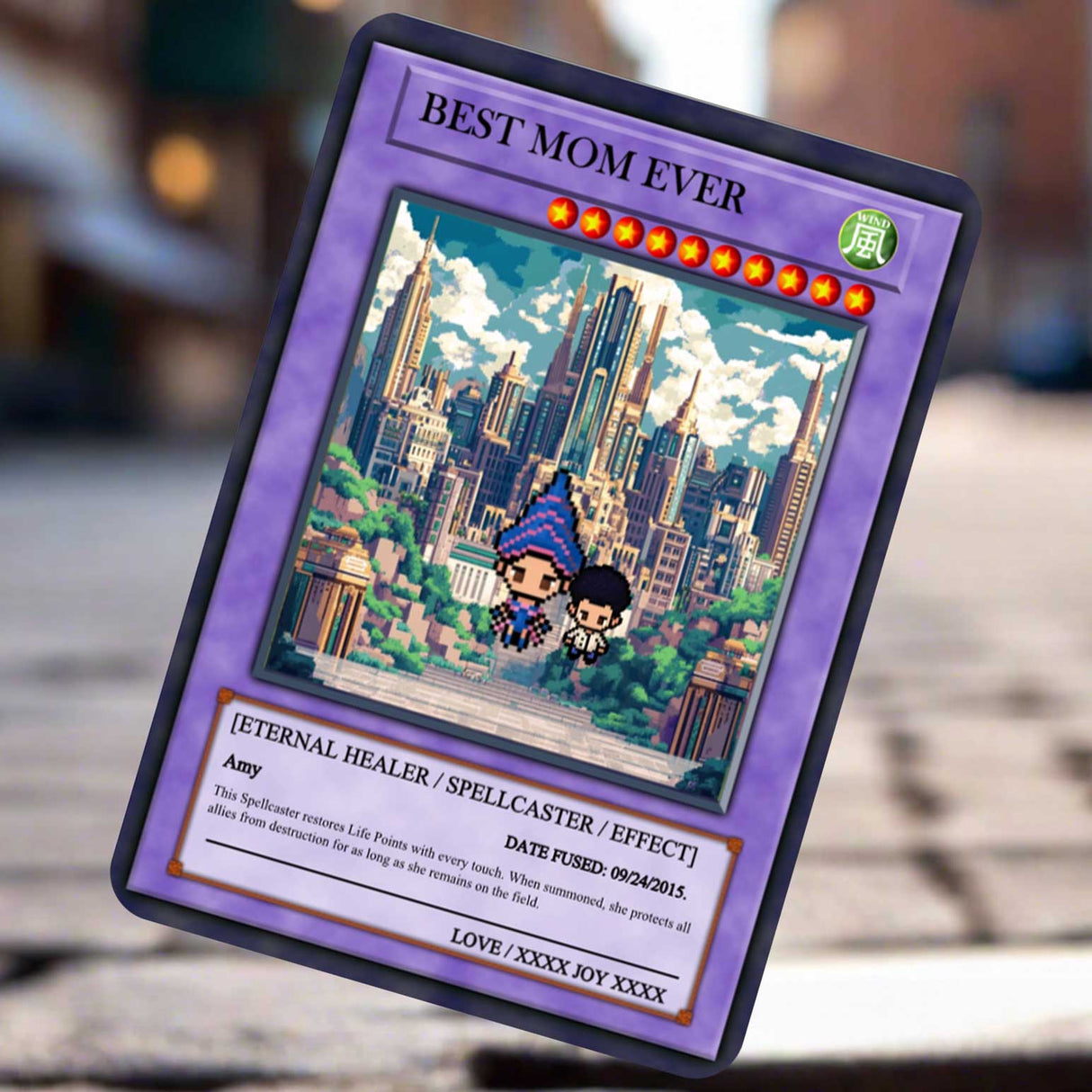 Yu-gi Love For Mom Card - Build Your Own