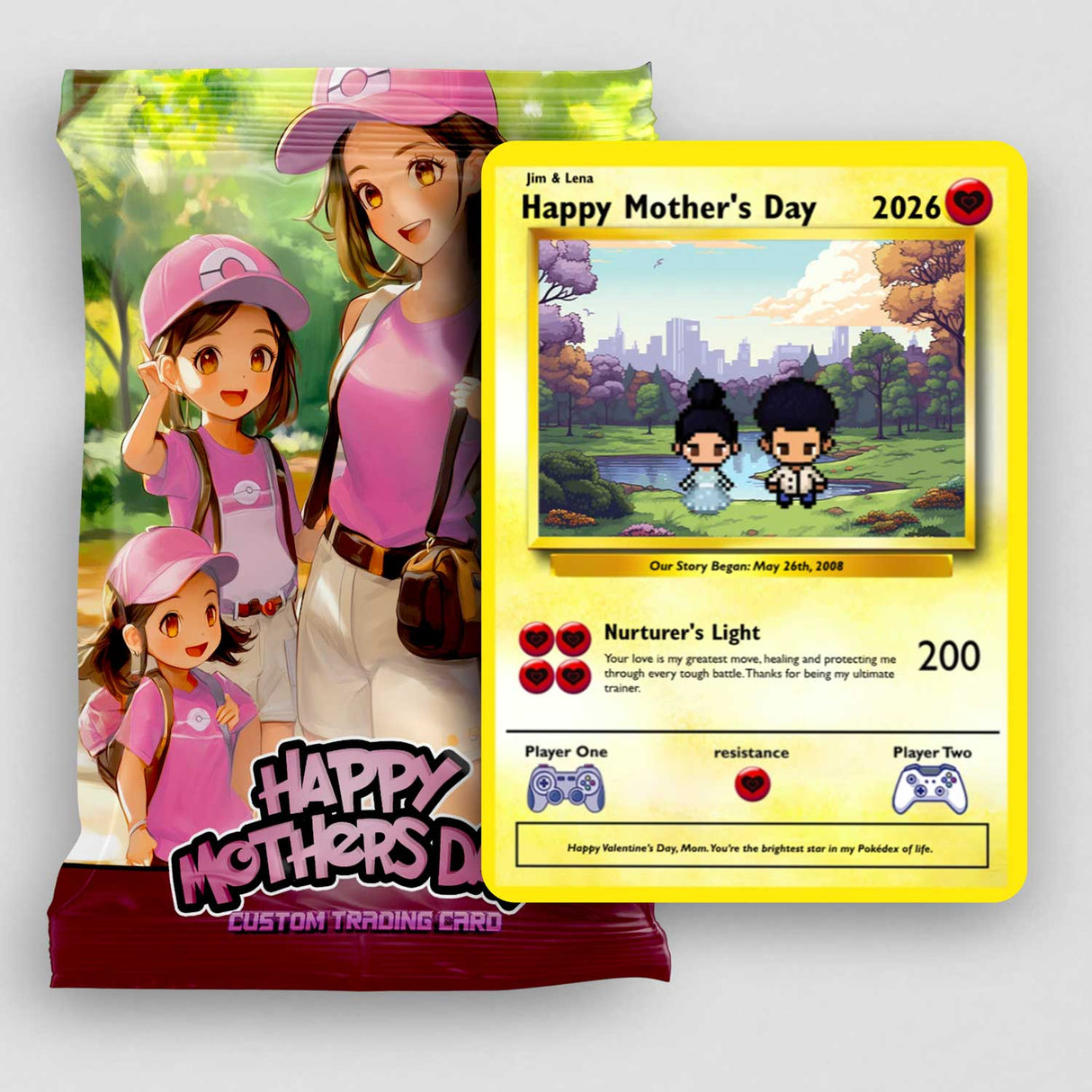 Son to Mom Card - Build Your Own