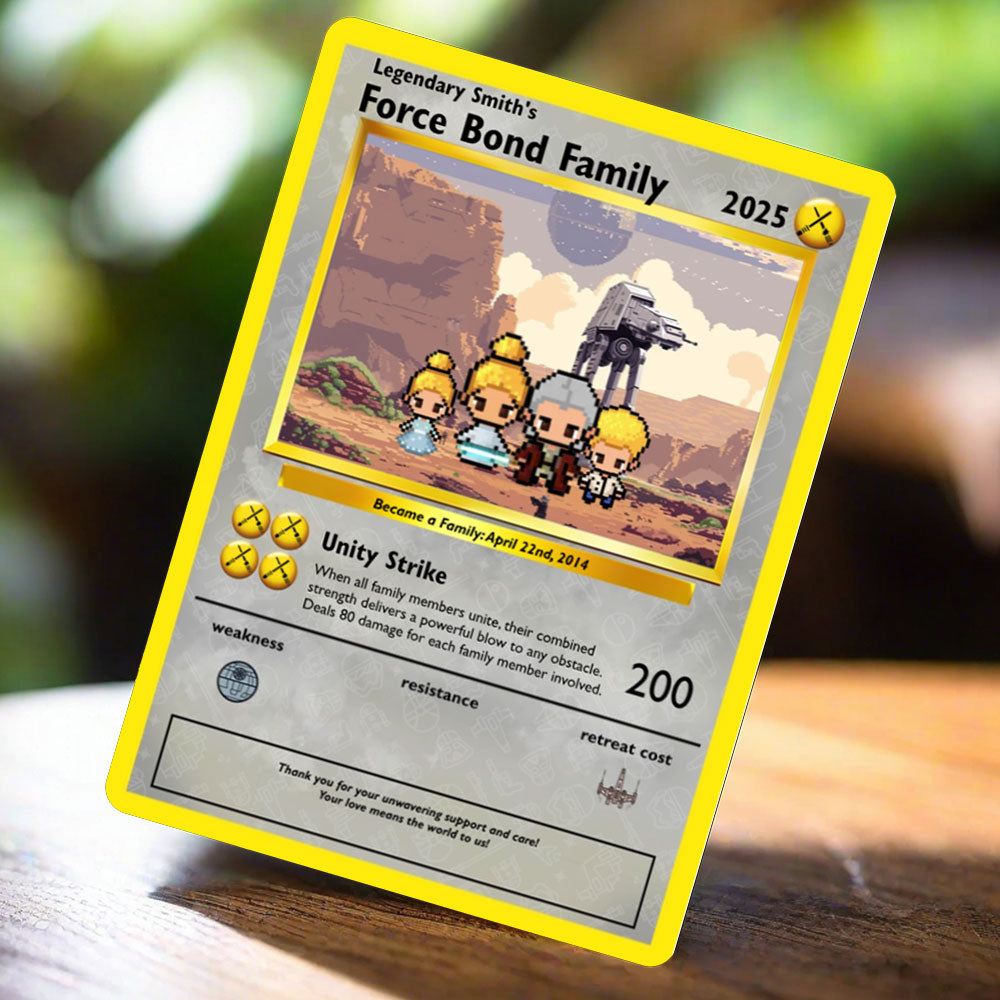 Force Bond Family Card - Build Your Own