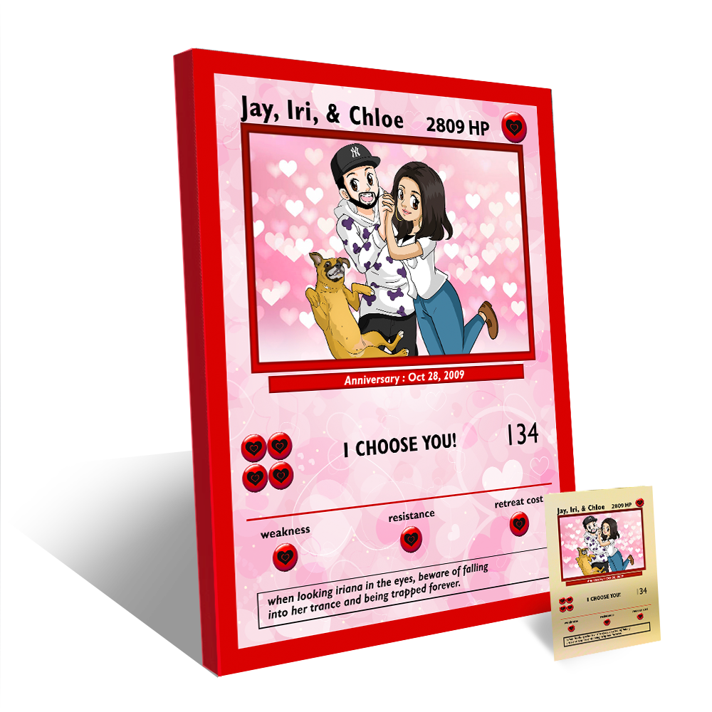 Limited Edition Hand Drawn V-Day Card