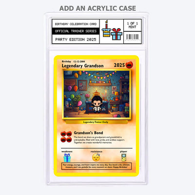 Grandson Birthday Card - Build Your Own