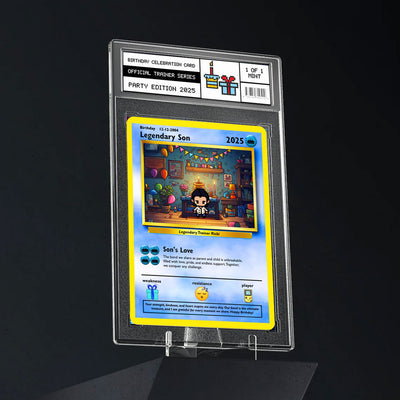 Son Birthday Card - Build Your Own