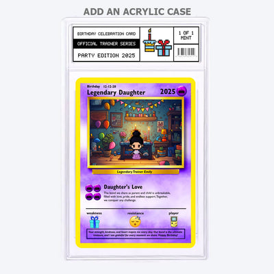 Daughter Birthday Card - Build Your Own