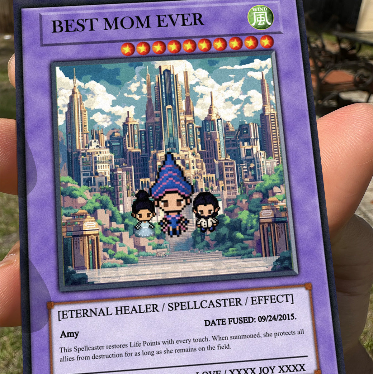 Yu-gi Love For Mom Card  - Build Your Own