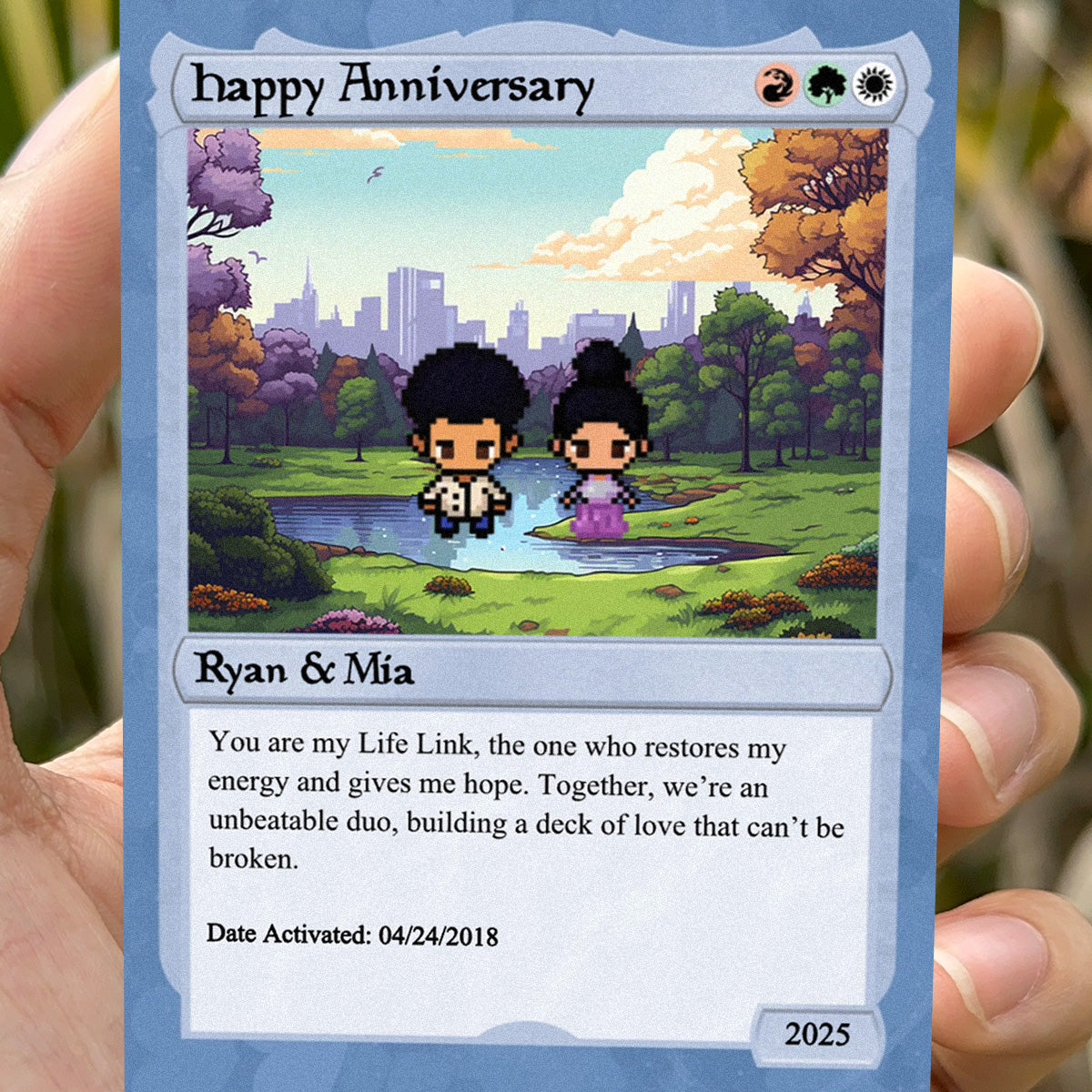 Love The Gathering Anniversary Card  - Build Your Own