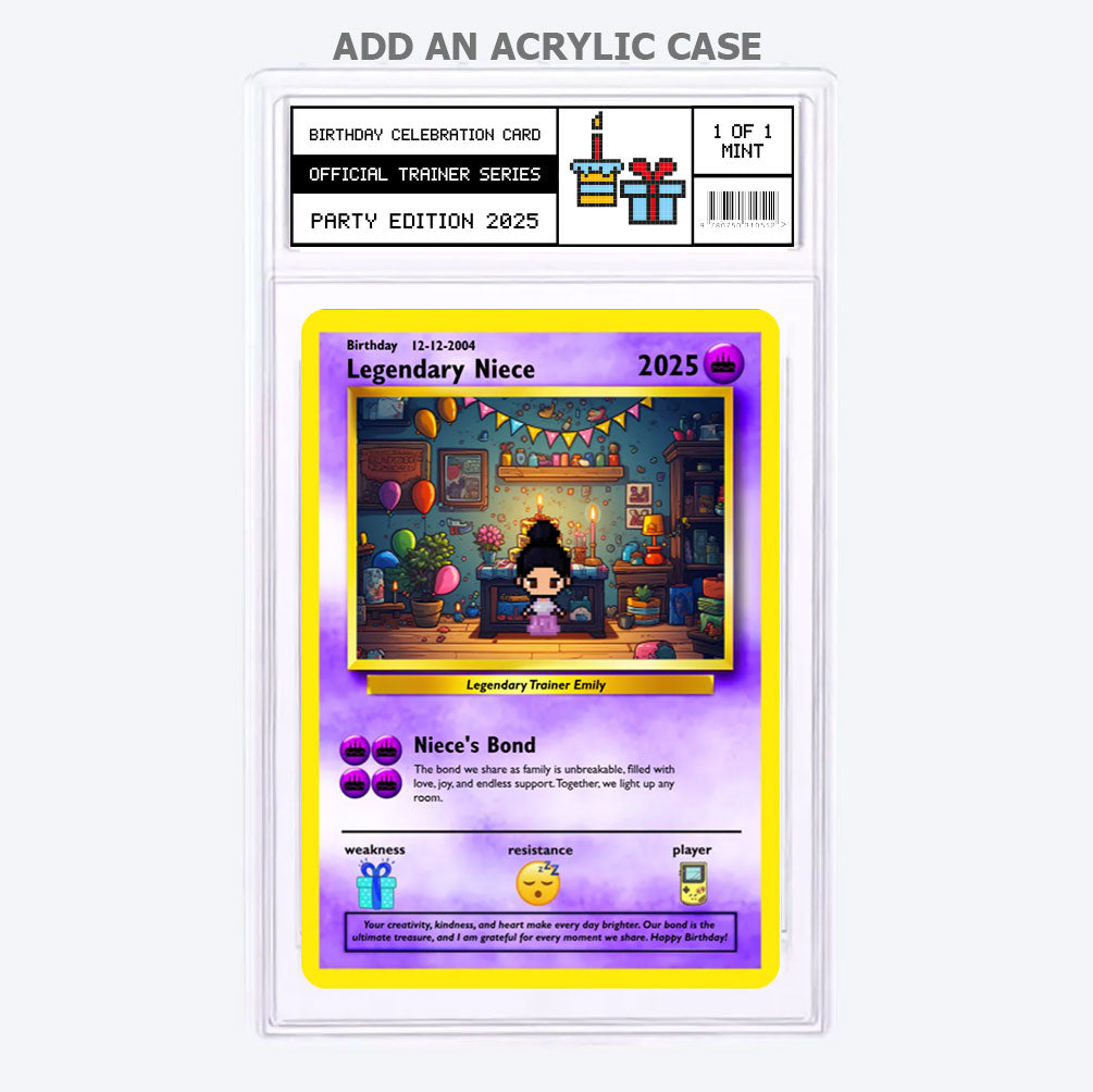 Niece Birthday Card - Build Your Own