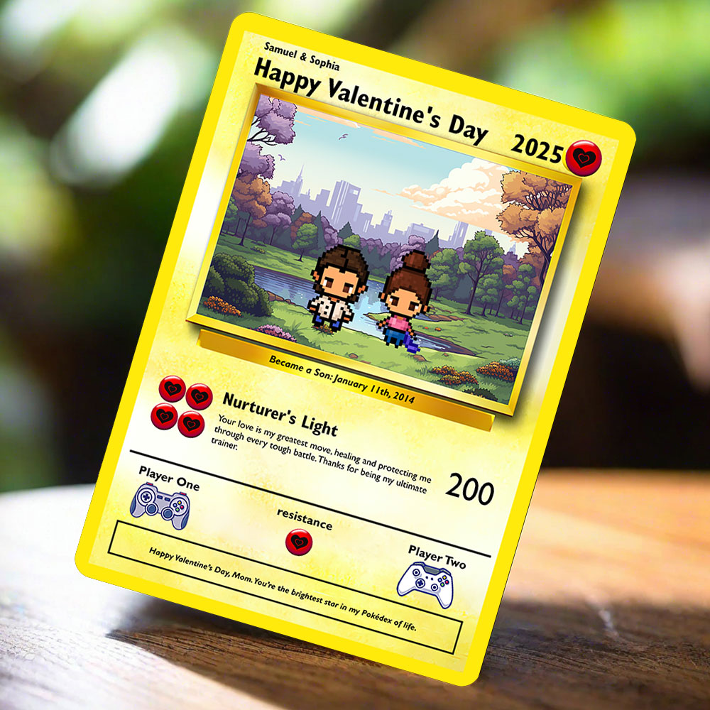 Son to Mom Card - Build Your Own