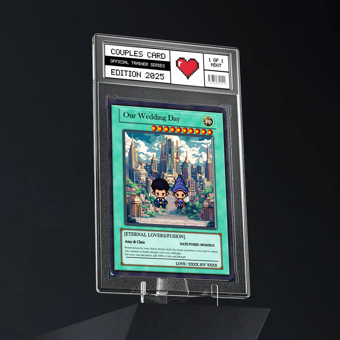 Yu-gi Love Wedding Card  - Build Your Own