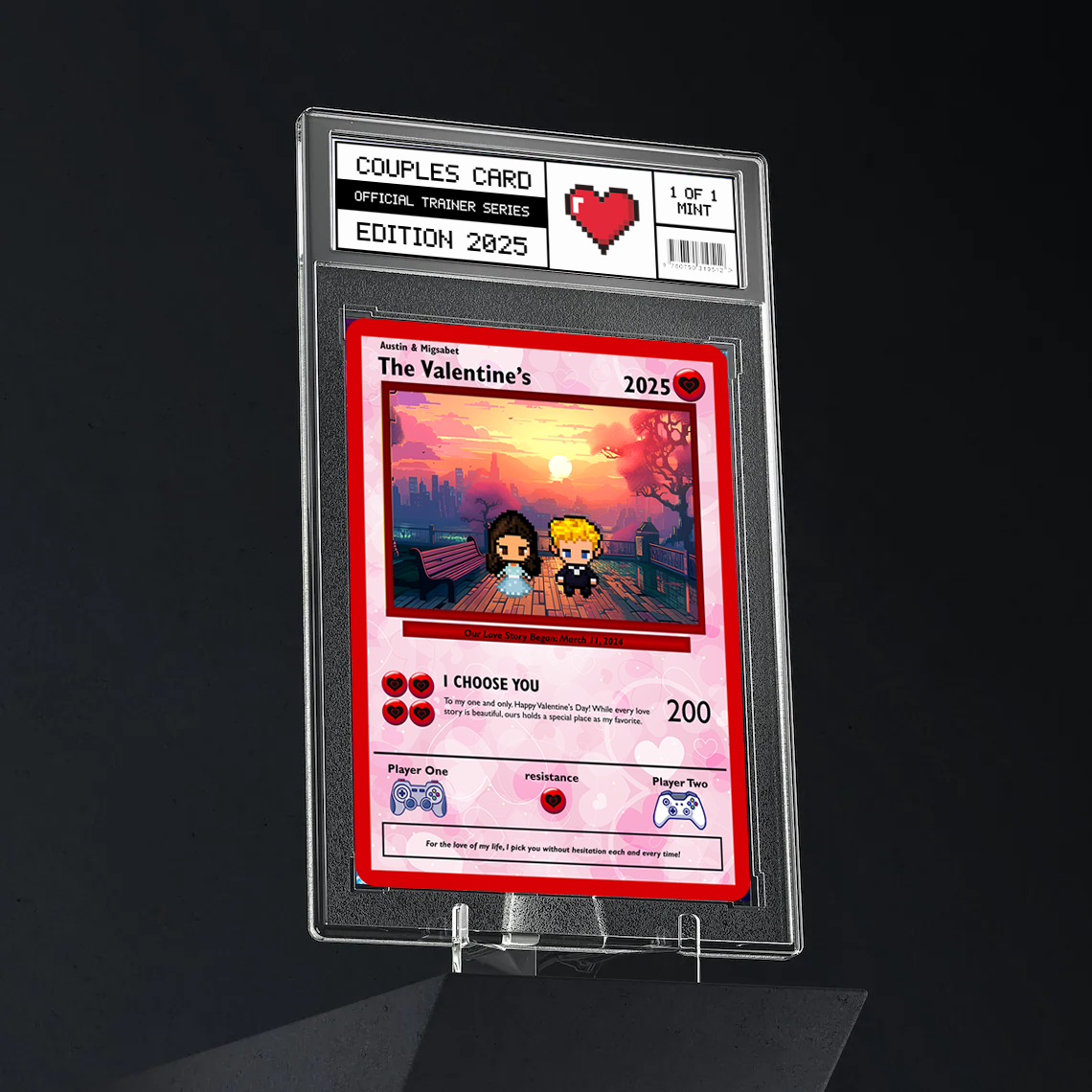 Vday/Anniversary Card - Build Your Own NIFT