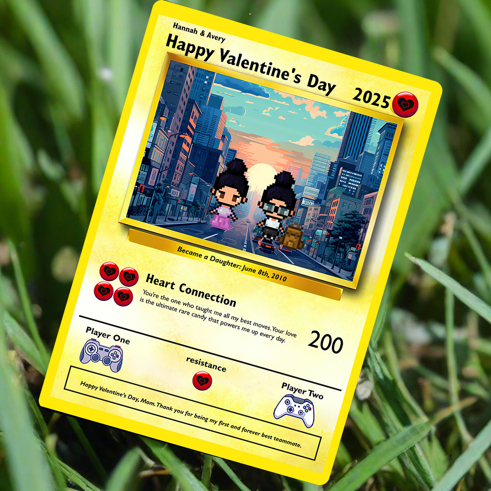 Daughter to Mom Card - Build Your Own