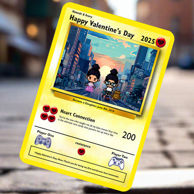 Daughter to Mom Card - Build Your Own