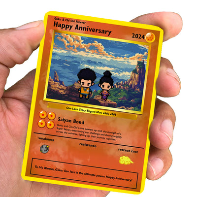 Build Your Own - Super Saiyan Love Card