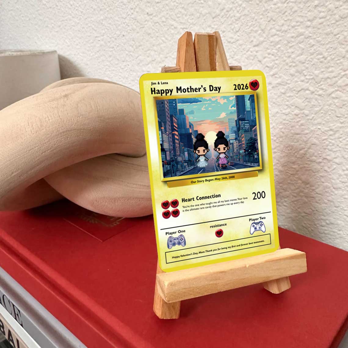 Daughter to Mom Card - Build Your Own