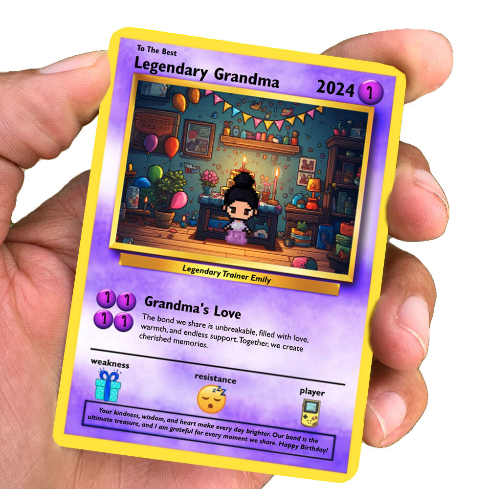 Grandma Card - Build Your Own