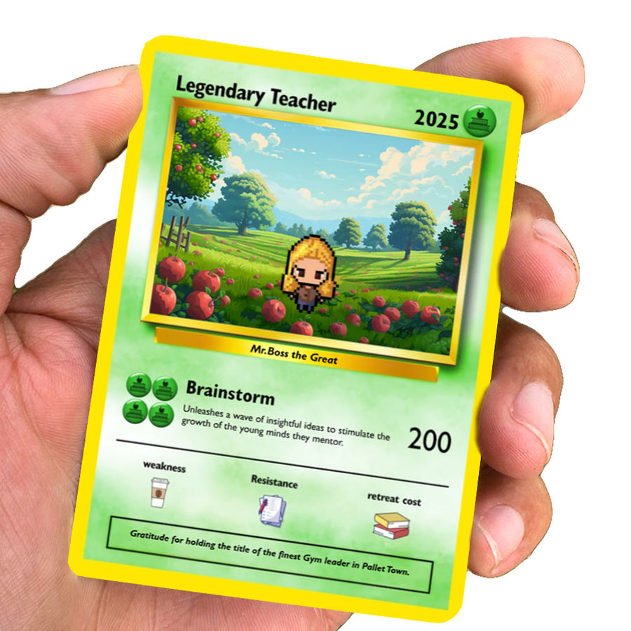Teacher Card - Build Your Own