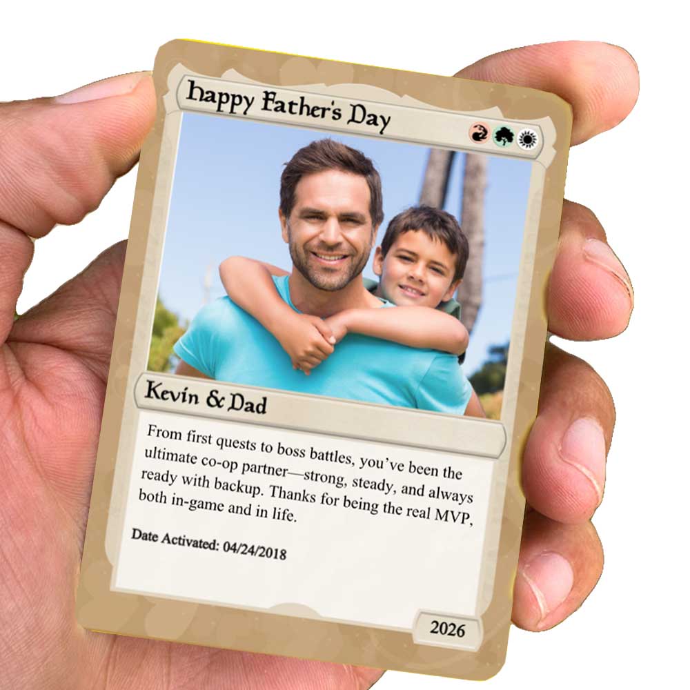 Love The Gathering Father's day Card  - Photo