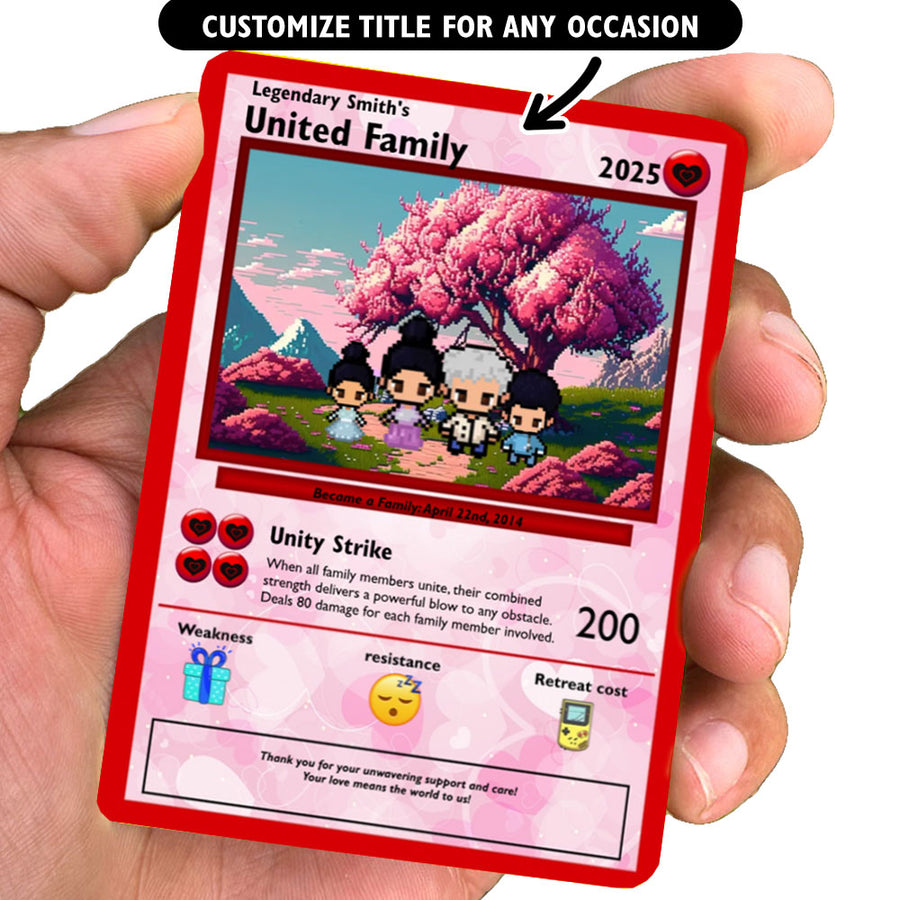 Family Card - Build Your Own