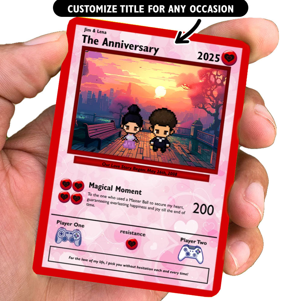 Anniversary Card - Build Your Own