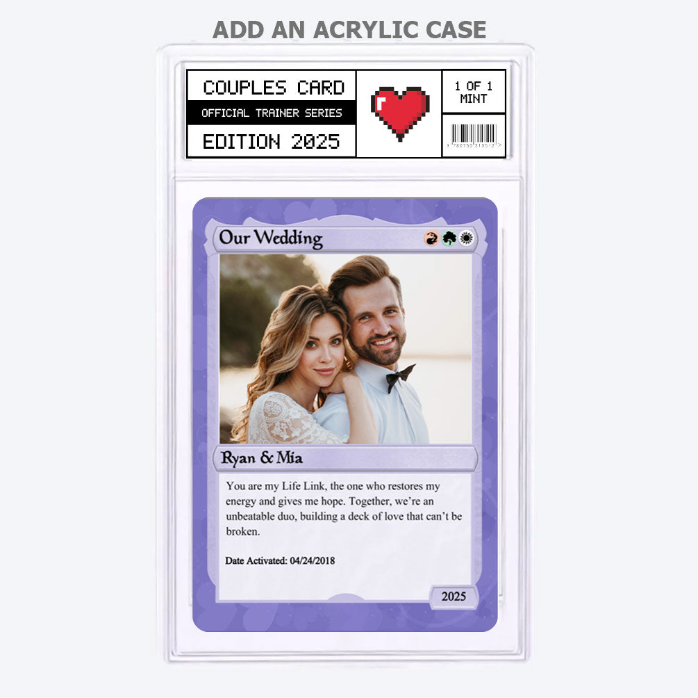 Love The Gathering Wedding Card  - Photo