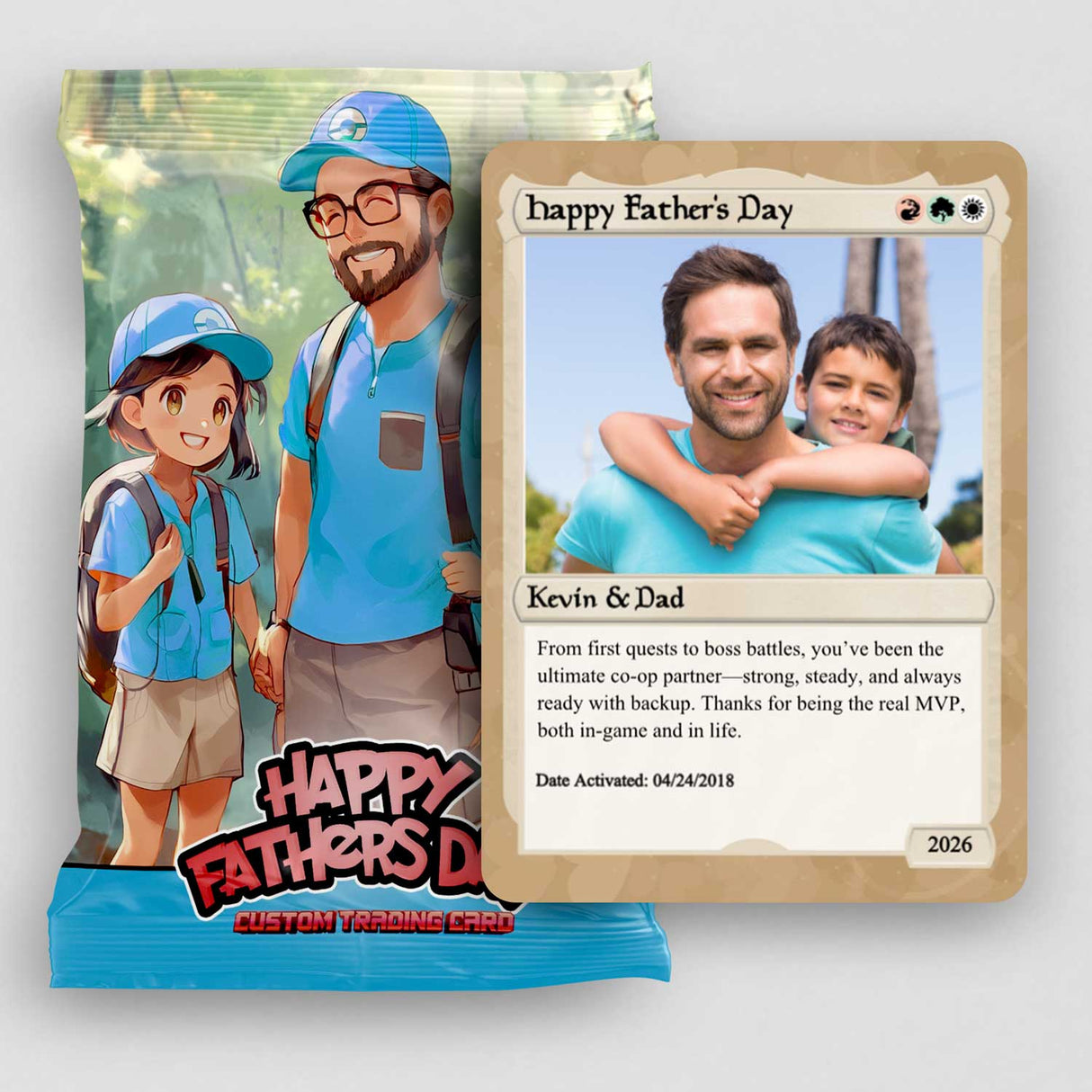 Love The Gathering Father's day Card  - Photo