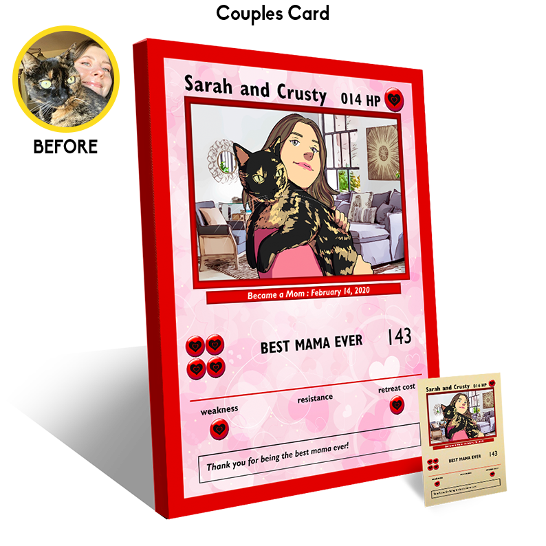 Limited Edition Hand Drawn V-Day Card