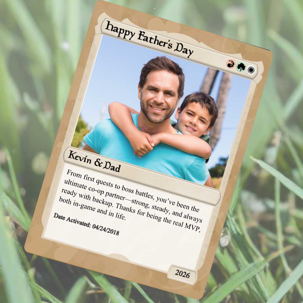 Love The Gathering Father's day Card  - Photo