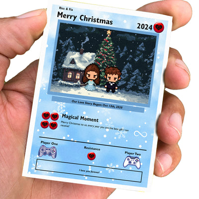 Christmas Couples Card - Build Your Own